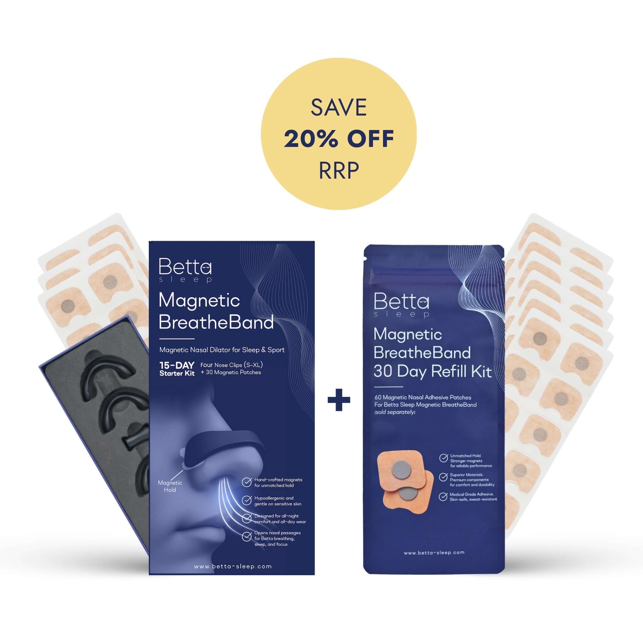 BreatheBand + Refills Bundle