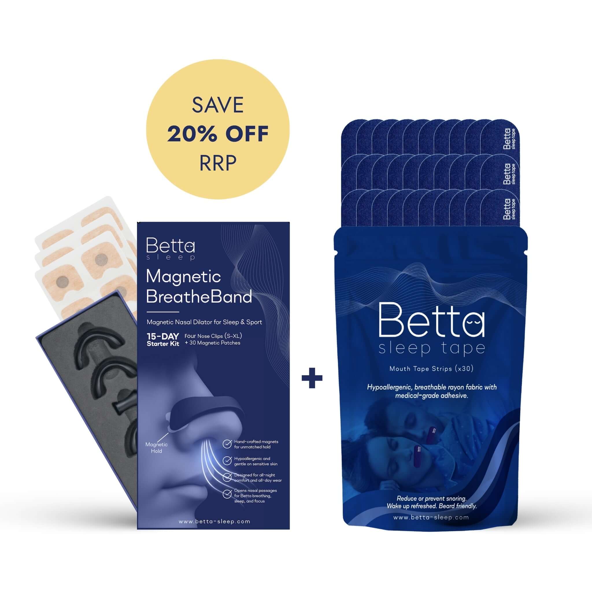 BreatheBand + Mouth Tape Bundle