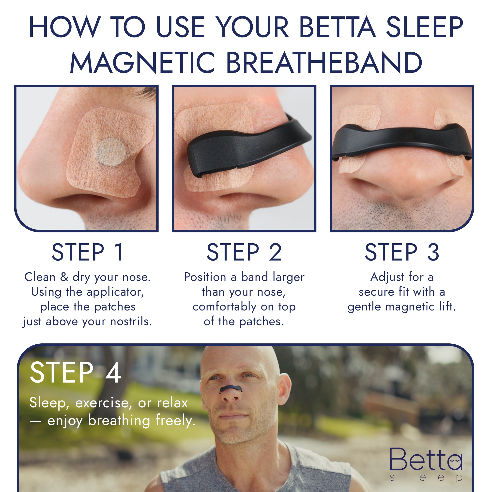 Magnetic BreatheBand - 15 Day Starter Kit