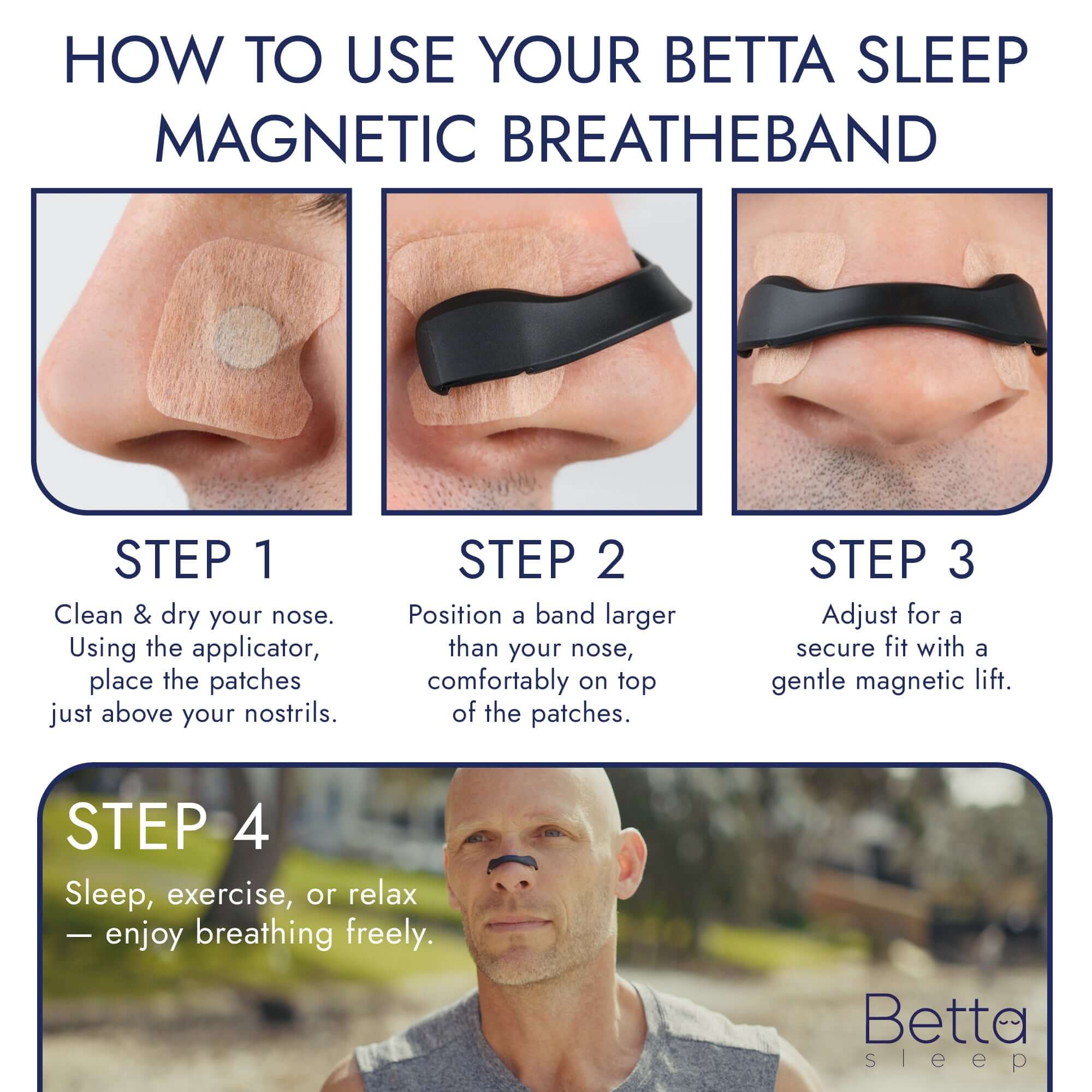 Magnetic BreatheBand - 15 Day Starter Kit