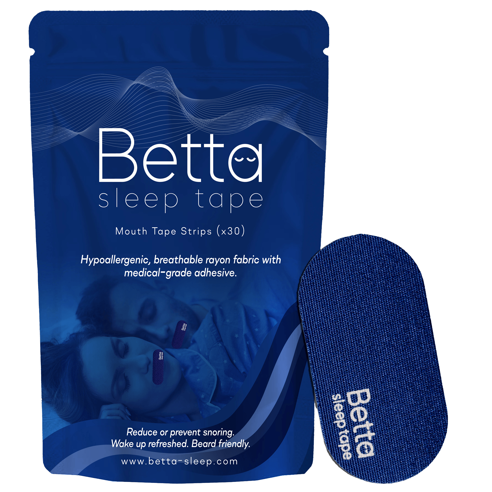 Betta Sleep Mouth Tape - 30 Pack