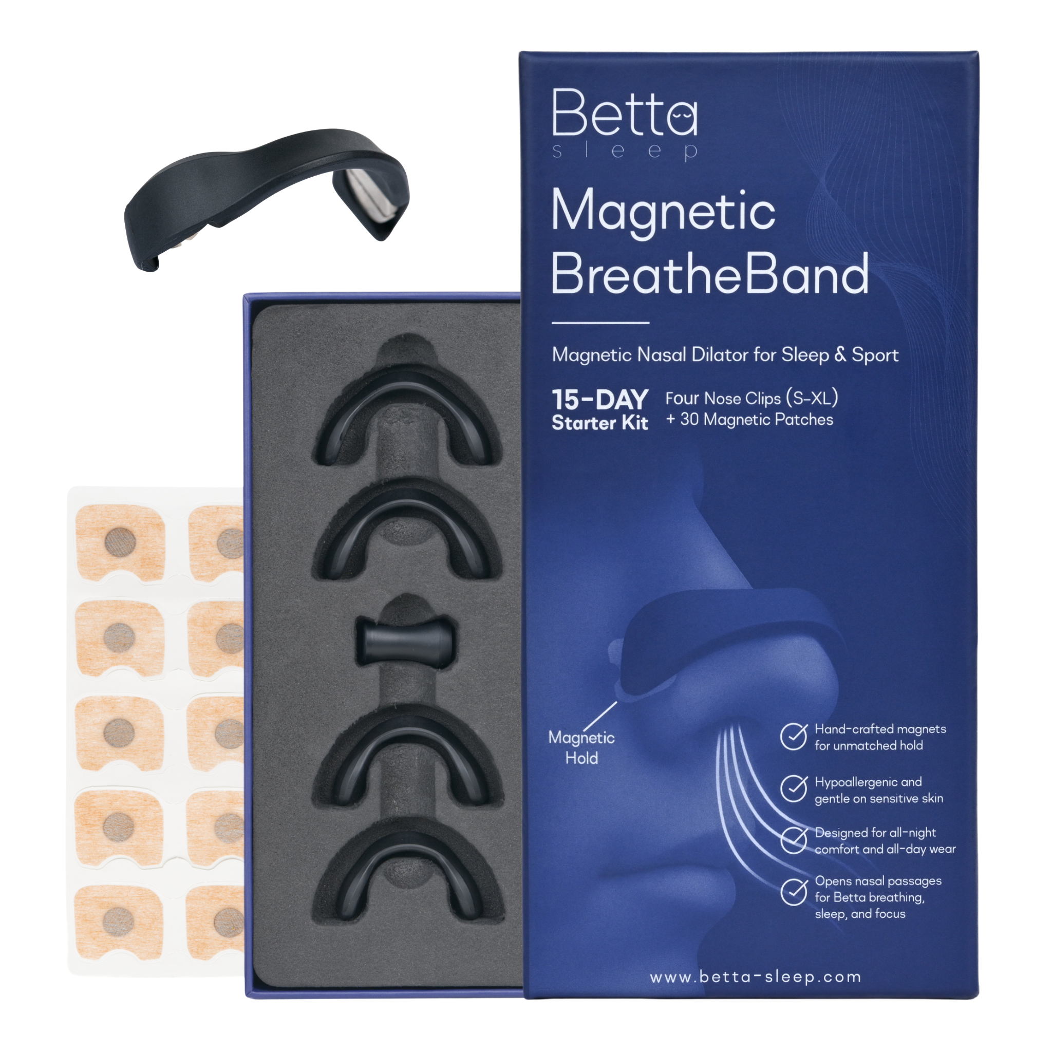 Magnetic BreatheBand – 15 Day Starter Kit