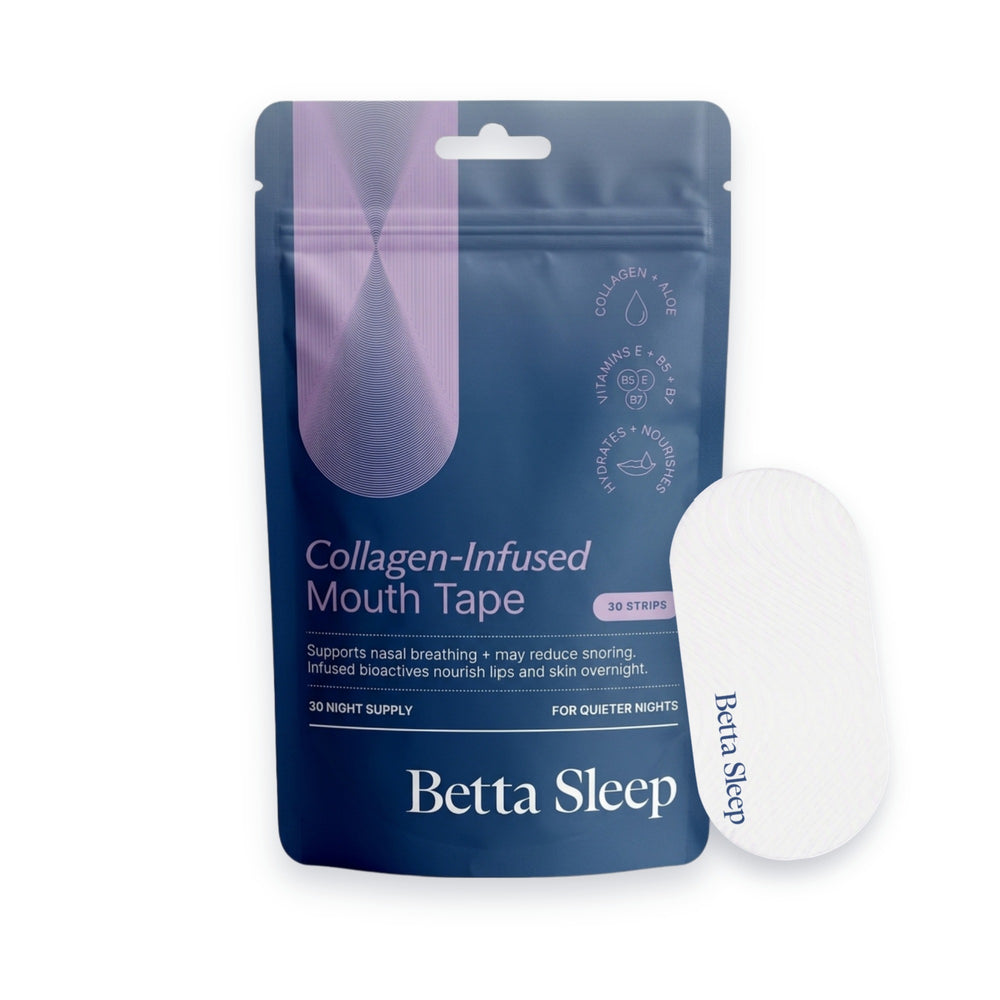 Front of the Collagen-Infused Mouth Tape pack