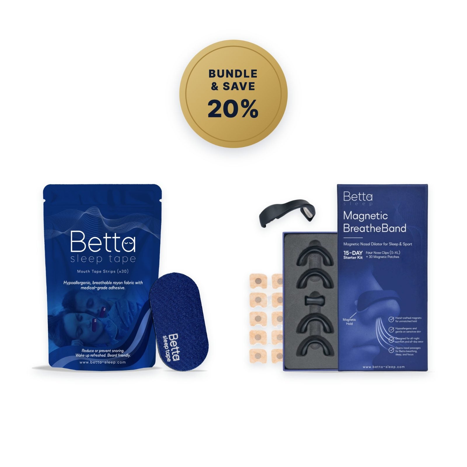BreatheBand + Mouth Tape Bundle